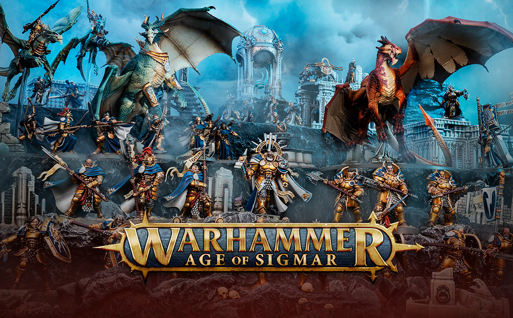 Создайте полноценную армию из драконов с помощью нового баттлтома Stormcast Eternals