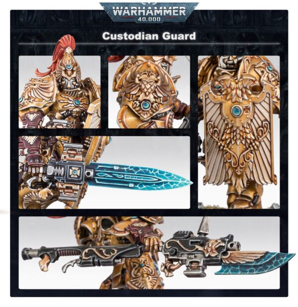 Adeptus Custodian: Custodian Guard Squad