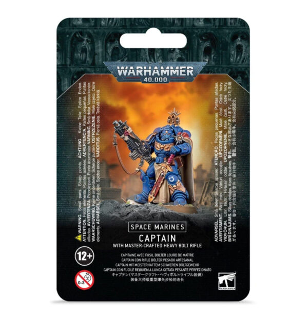 Space Marines: Captain with Master-crafted Heavy Bolt Rifle