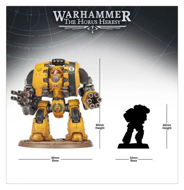 Legiones Astartes: Leviathan Siege Dreadnought with Ranged Weapons