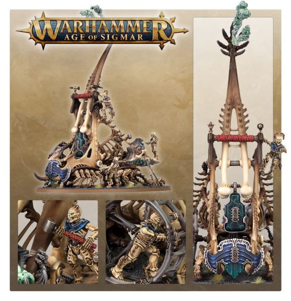 Ossiarch Bonereapers: Mortek Crawler