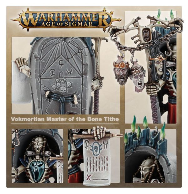 Ossiarch Bonereapers: Vokmortian, Master of the Bone-tithe