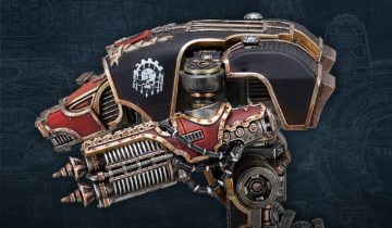 Speedrun Engine вбиває масивною зброєю Adeptus Titanicus з конверсійним променем