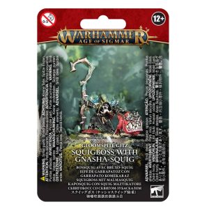 Gloomspite Gitz: Squigboss with Gnasha-squig