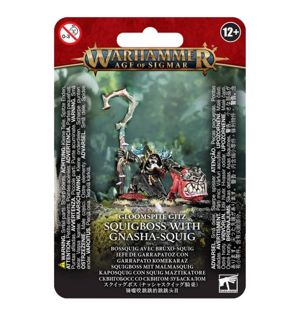 Gloomspite Gitz: Squigboss with Gnasha-squig