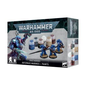 Space Marines: Infernus Marines+Paint Set