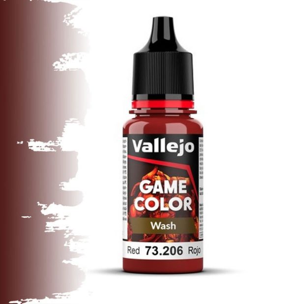 Game Color: Wash Red