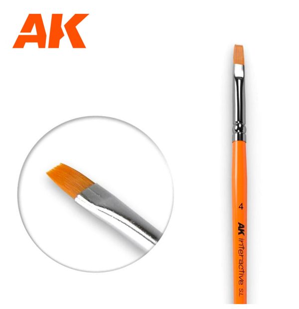 Flat Brush 4 Synthetic