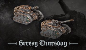 Розтрощіть землю потужною артилерією з Legions Imperialis