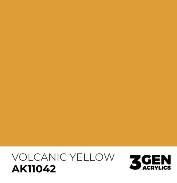 Standard Colors: Volcanic Yellow