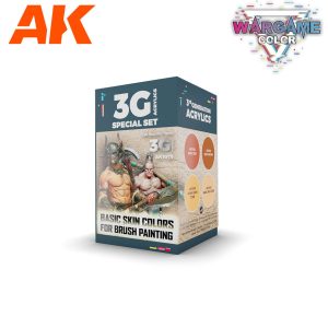 3G Color Set: Basic Skin Colors