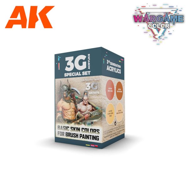 3G Color Set: Basic Skin Colors