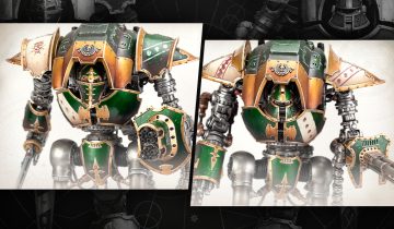 Створення Cerastus Knights Acheron та Castigator, з акцентом на дивовижну гнучку ленту подачі боєприпасів