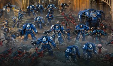 Кодекс Космічного десанту – перший погляд на 1-шу роту та Firestorm Assault Forces