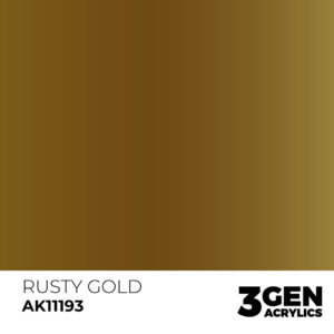 Metallic Colors: Rusty Gold