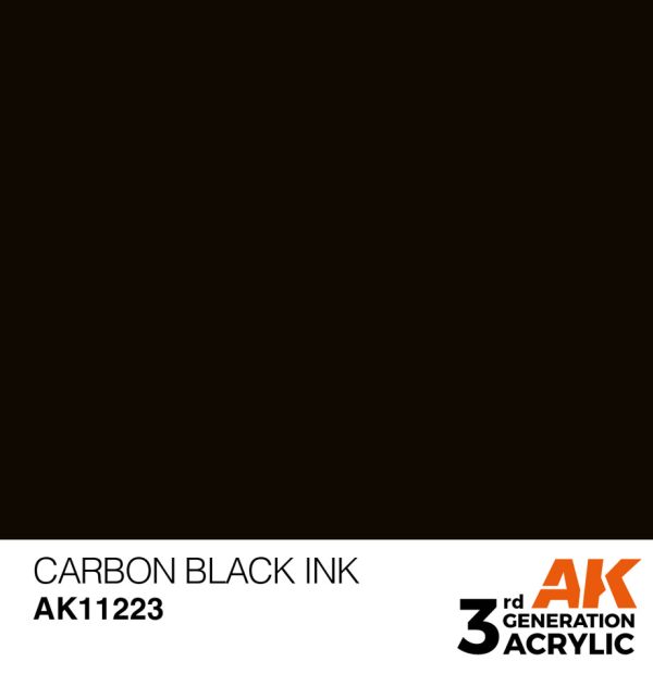 Ink Colors: Carbon Black
