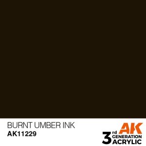 Ink Colors: Burnt Umber