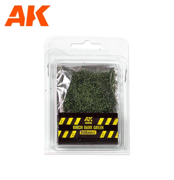 Birch Dark Green Leaves