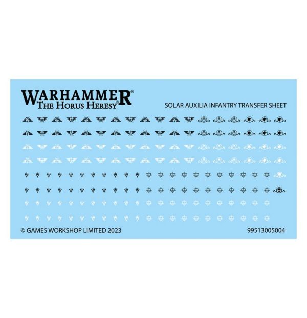 Solar Auxilia: Lasrifle Sections