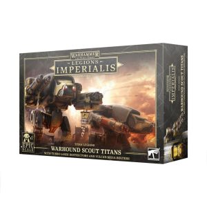 Legions Imperialis: Warhound Scout Titans with Turbo-Laser Destructors and Vulcan Mega-Bolters