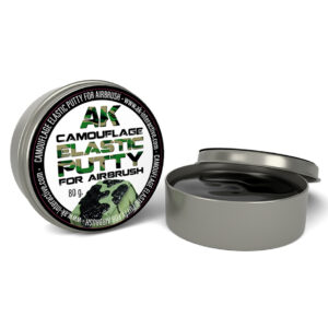 Camouflage Elastic Putty for Airbrush
