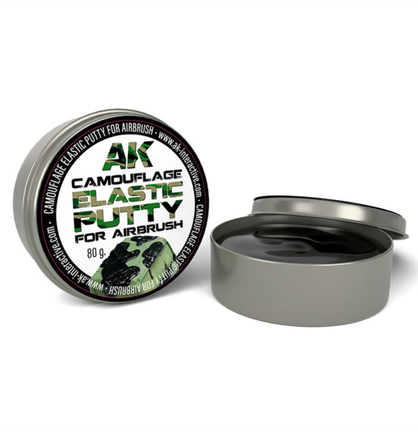 Camouflage Elastic Putty for Airbrush