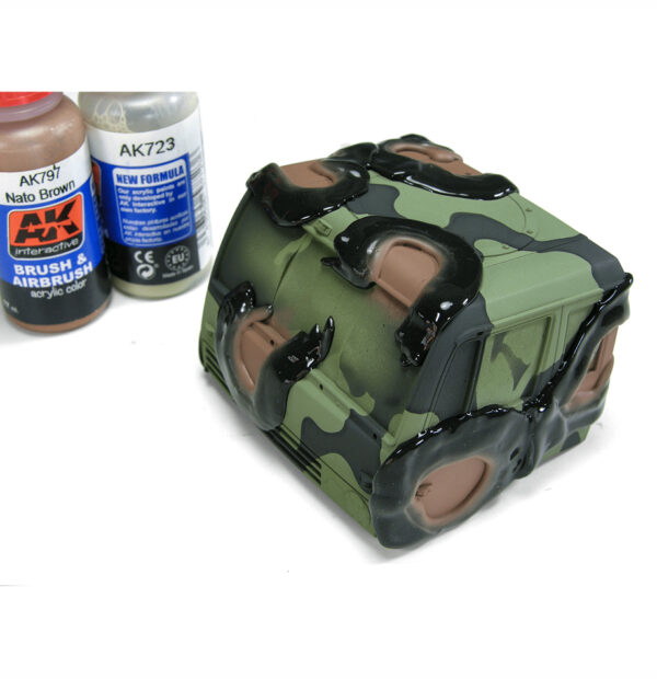 Camouflage Elastic Putty for Airbrush