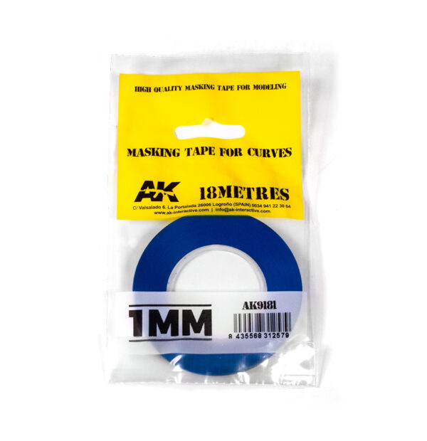 Masking Tape for Curves 1mm