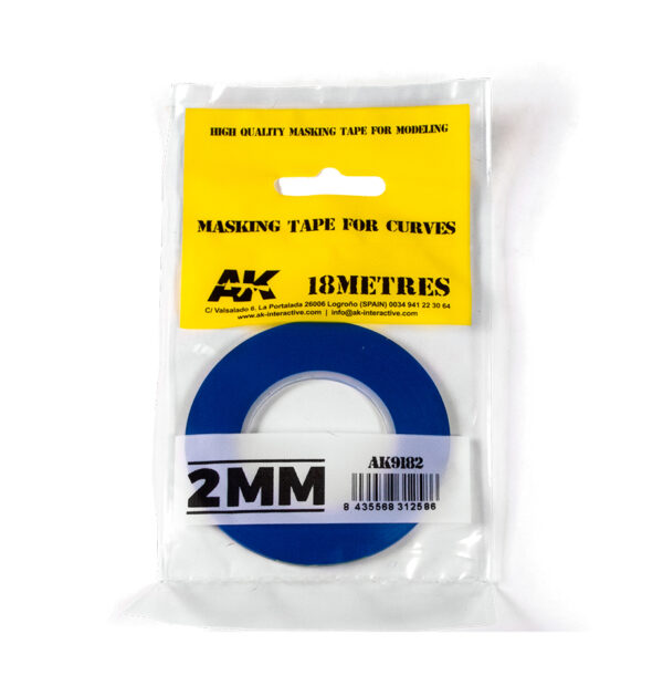 Masking Tape for Curves 2mm