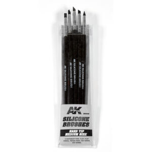 Silicone Brushes Hard Tip Medium Size