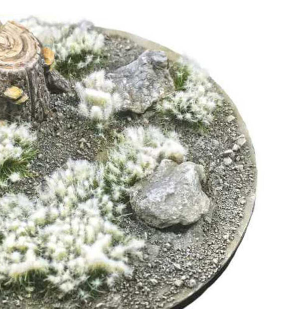 Shrub Tufts: Frosted Snow Green 6mm