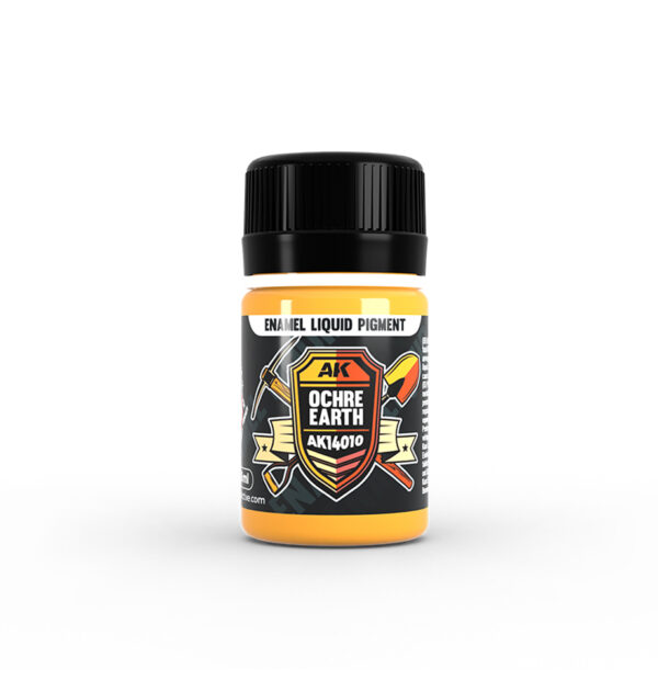 Enamel Liquid Pigment: Ochre Earth