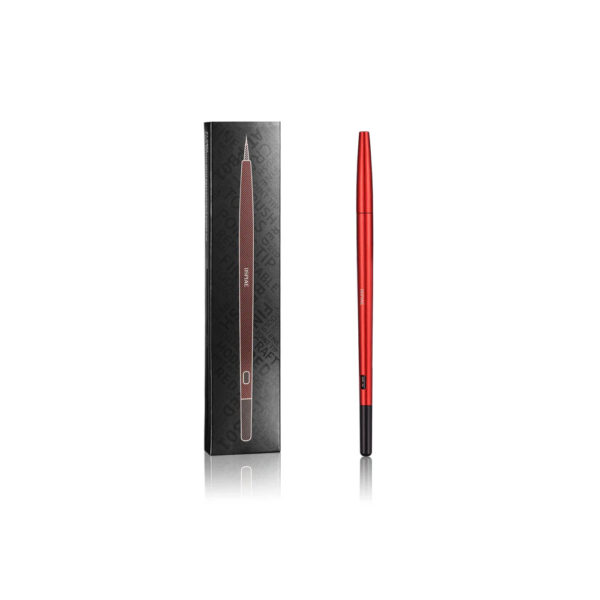 Aluminum Shank Interchangeable Fine Tip Brush (Red)