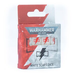 White Scars Dice Set