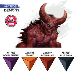 Quick GEN Paint Set: Demons