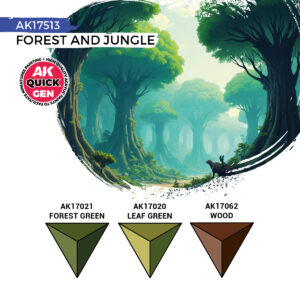 Quick GEN Paint Set: Forest and Jungle