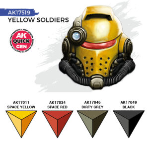 Quick GEN Paint Set: Yellow Soldiers